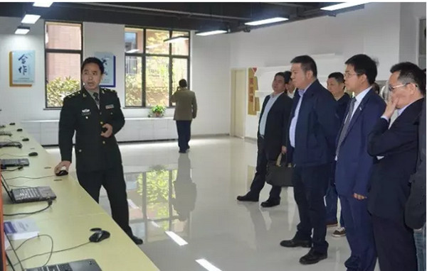 北斗（长沙）开放实验室迎湖南省省直机关领导调研参观