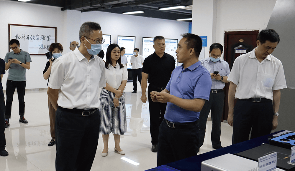 2021年9月15日，国家发改委创新和高技术发展司司长沈竹林一行莅临调研